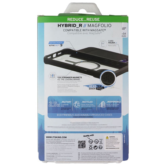 ITSKINS Hybrid_R Series Case for MagSafe for Apple iPhone 16 Pro Max - Black Cell Phone - Cases, Covers & Skins ITSKINS - Simple Cell Bulk Wholesale Pricing - USA Seller