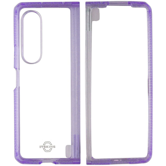 ITSKINS Hybrid R // Clear Case for Samsung Galaxy Z Fold3 5G - Lavender/Clear Cell Phone - Cases, Covers & Skins ITSKINS - Simple Cell Bulk Wholesale Pricing - USA Seller