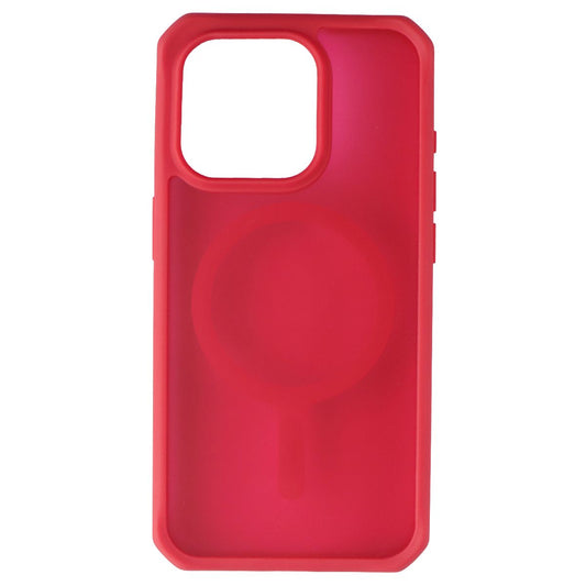 ITSKINS Hybrid_R // Frost Series Case for MagSafe for Apple iPhone 15 Pro - Red Cell Phone - Cases, Covers & Skins ITSKINS - Simple Cell Bulk Wholesale Pricing - USA Seller