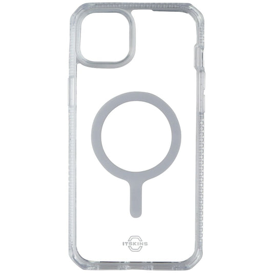 ITSKINS Hybrid_R Clear Case for MagSafe for iPhone 15 Plus/14 Plus - Transparent