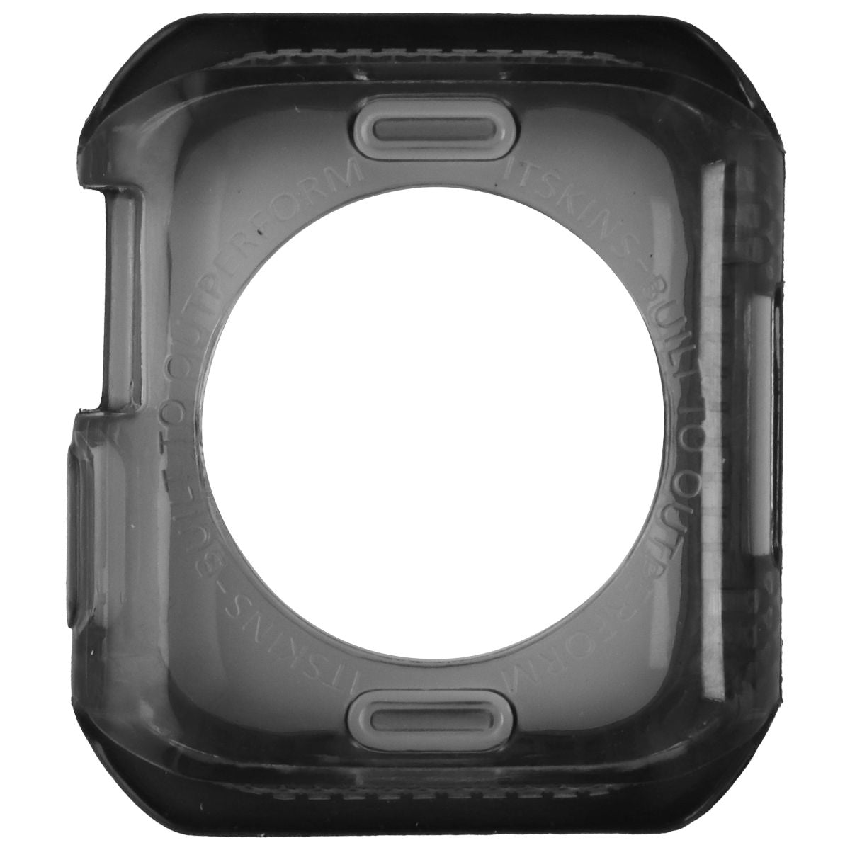 ITSKINS Spectrum Case 2-Pack for Apple Watch SE 2nd/6/5/4 (44mm) - Clear & Smoke