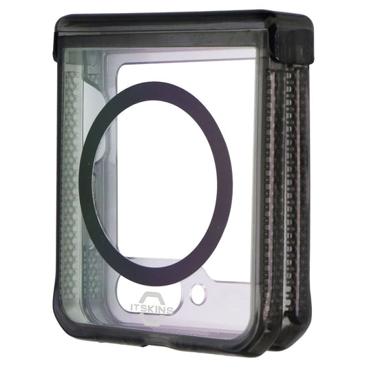 ITSKINS Hybrid_R Clear // Hinge Case for MagSafe for Galaxy Z Flip5 - Smoke Cell Phone - Cases, Covers & Skins ITSKINS - Simple Cell Bulk Wholesale Pricing - USA Seller