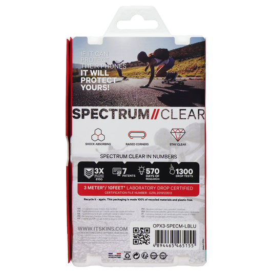 ITSKINS Spectrum // Clear Series Case for OPPO Find X3 Pro - Light Blue Cell Phone - Cases, Covers & Skins ITSKINS - Simple Cell Bulk Wholesale Pricing - USA Seller