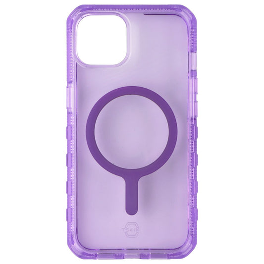 ITSKINS Supreme // Clear Case for MagSafe for Apple iPhone 13 - Purple