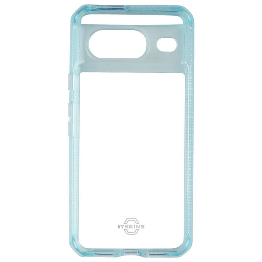 ITSKINS Hybrid_R Clear Protective Case for Google Pixel 8 - Light Blue