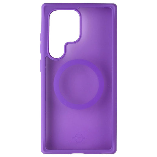ITSKINS Hybrid_R Frost Magnetic Case for Samsung Galaxy S24 Ultra - Deep Purple Cell Phone - Cases, Covers & Skins ITSKINS - Simple Cell Bulk Wholesale Pricing - USA Seller