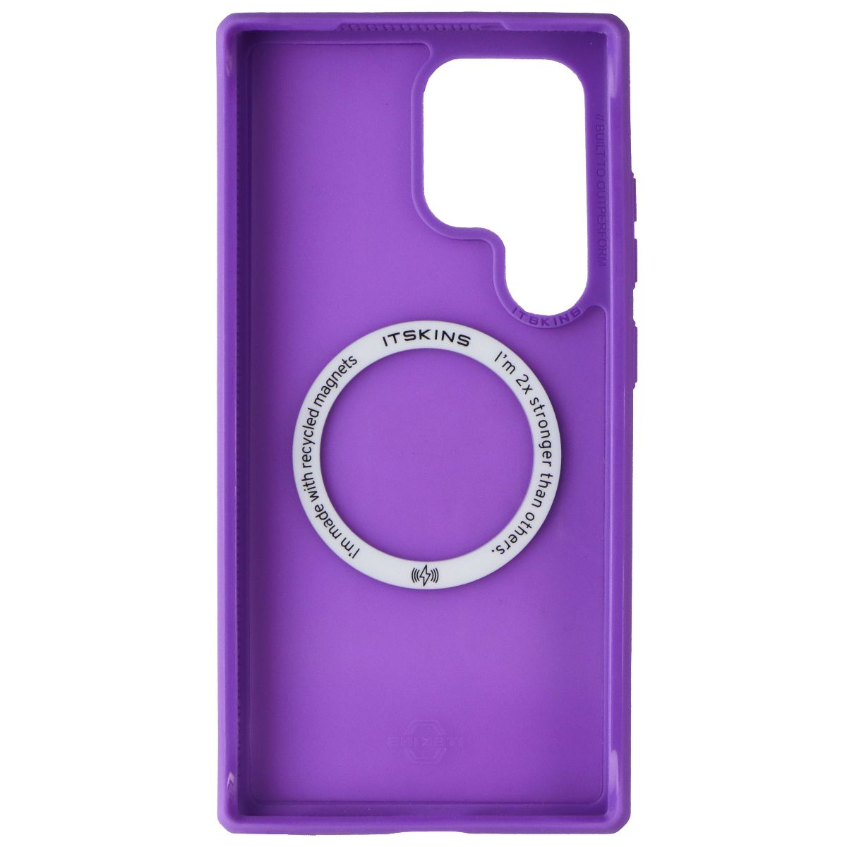 ITSKINS Hybrid_R Frost Magnetic Case for Samsung Galaxy S24 Ultra - Deep Purple Cell Phone - Cases, Covers & Skins ITSKINS - Simple Cell Bulk Wholesale Pricing - USA Seller