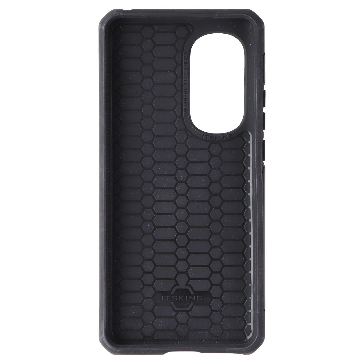 Itskins Hybrid_R Drive Series Case for Motorola Moto Edge (2022) - Black Cell Phone - Cases, Covers & Skins ITSKINS - Simple Cell Bulk Wholesale Pricing - USA Seller