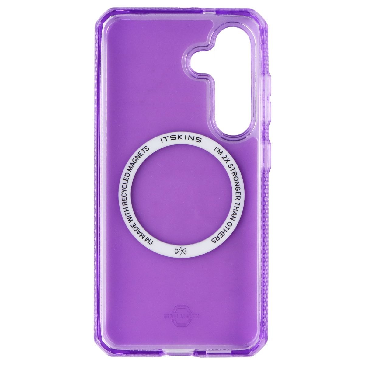 ITSKINS Hybrid_R // Vapor Magnetic Case for Samsung Galaxy S25 - Light Purple Cell Phone - Cases, Covers & Skins ITSKINS - Simple Cell Bulk Wholesale Pricing - USA Seller