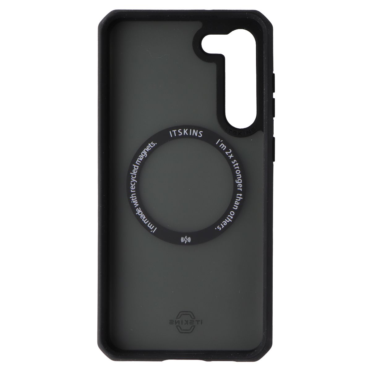 ITSKINS Hybrid_R Frost Case for MagSafe for Samsung Galaxy S23+ (Plus) - Black Cell Phone - Cases, Covers & Skins ITSKINS - Simple Cell Bulk Wholesale Pricing - USA Seller