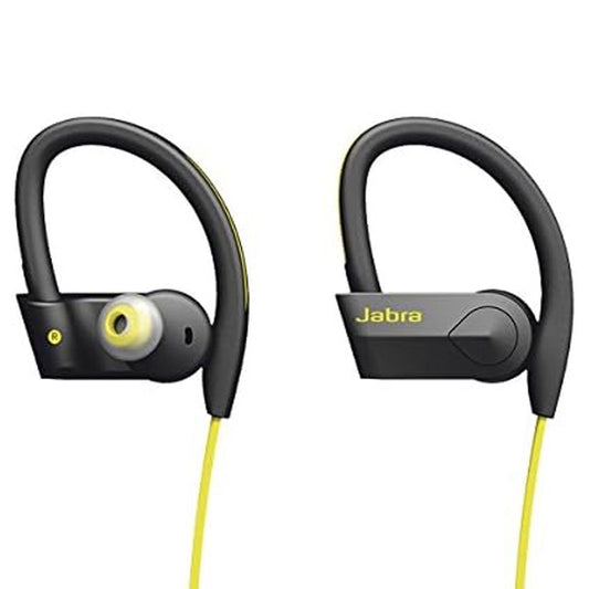 Jabra Sport Pace Wireless Bluetooth Earbuds with Microphone - Black and Yellow