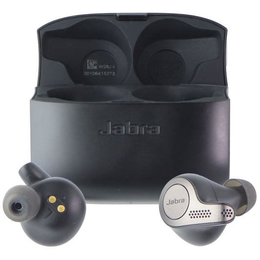 Jabra Elite 65t Wireless Earbuds w/ Charging Case - Titanium Black Portable Audio - Headphones Jabra - Simple Cell Bulk Wholesale Pricing - USA Seller
