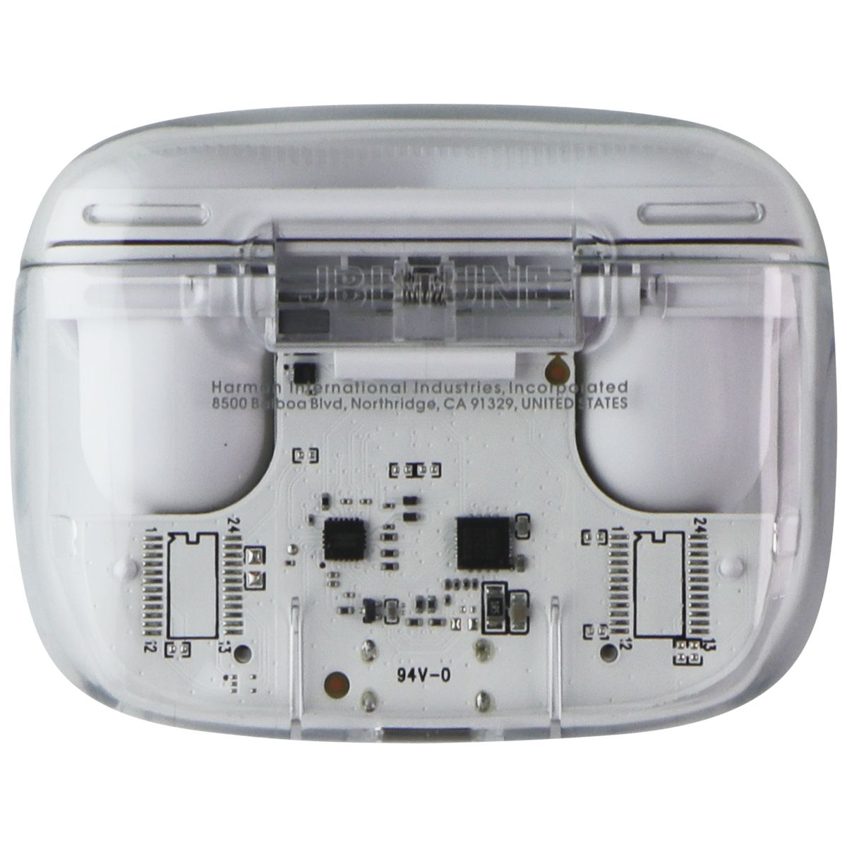 Replacement Charging Case for JBL Tune Buds - Ghost Edition White - CASE ONLY Portable Audio & Headphones - Replacement Parts & Tools JBL - Simple Cell Bulk Wholesale Pricing - USA Seller