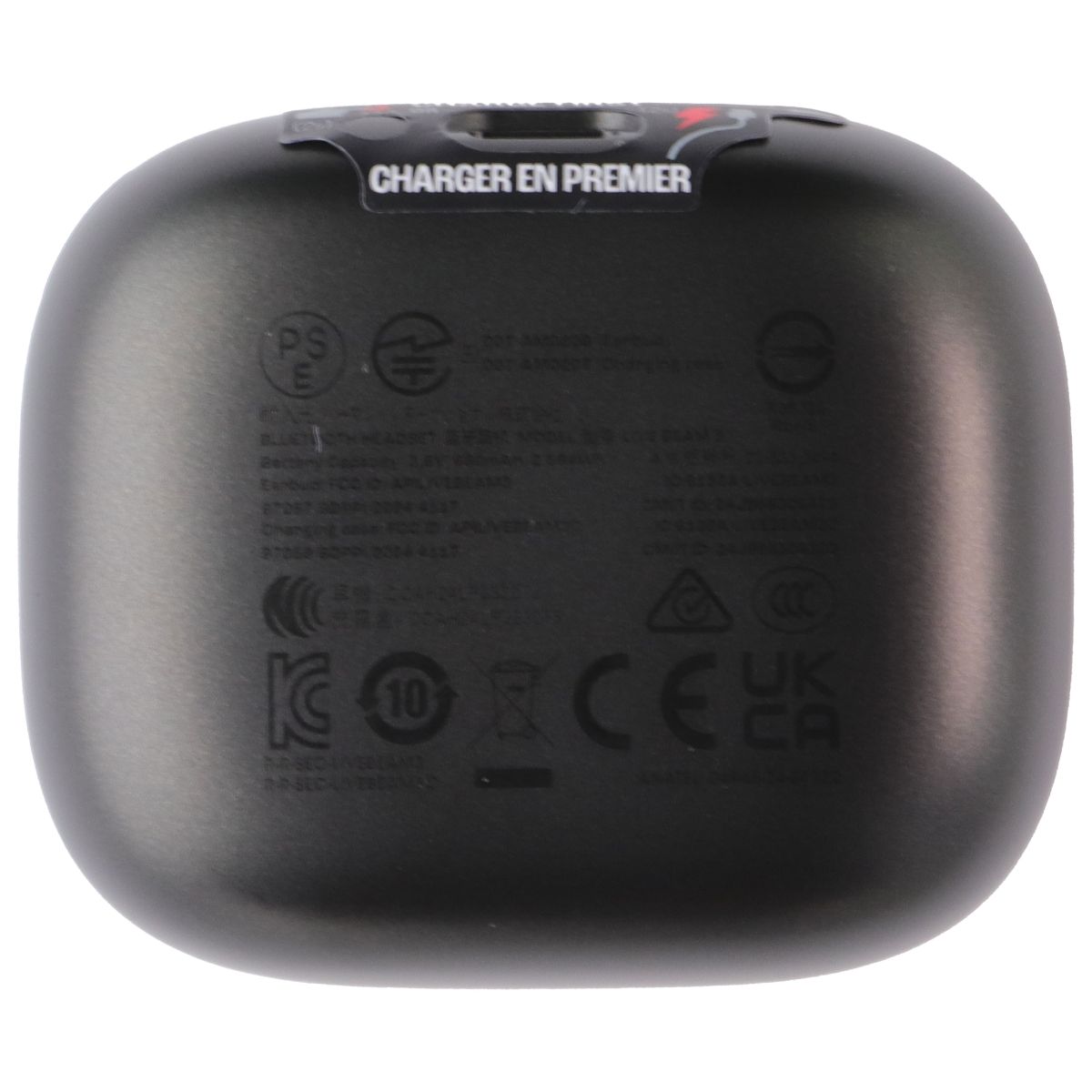 Replacement Charging Case for JBL Live Beam 3 True Wireless NC Earbuds - Black iPod, Audio Player Accessories - Cases, Covers & Skins JBL - Simple Cell Bulk Wholesale Pricing - USA Seller
