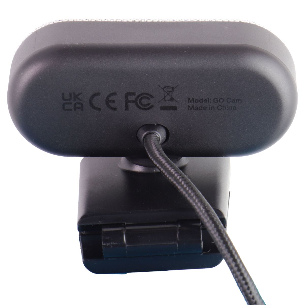 JLAB Go Cam (1080 HD) Wired USB-A Clip-On Webcam for PC/MAC/Chromebook - White Computer Accessories - Webcams JLAB - Simple Cell Bulk Wholesale Pricing - USA Seller