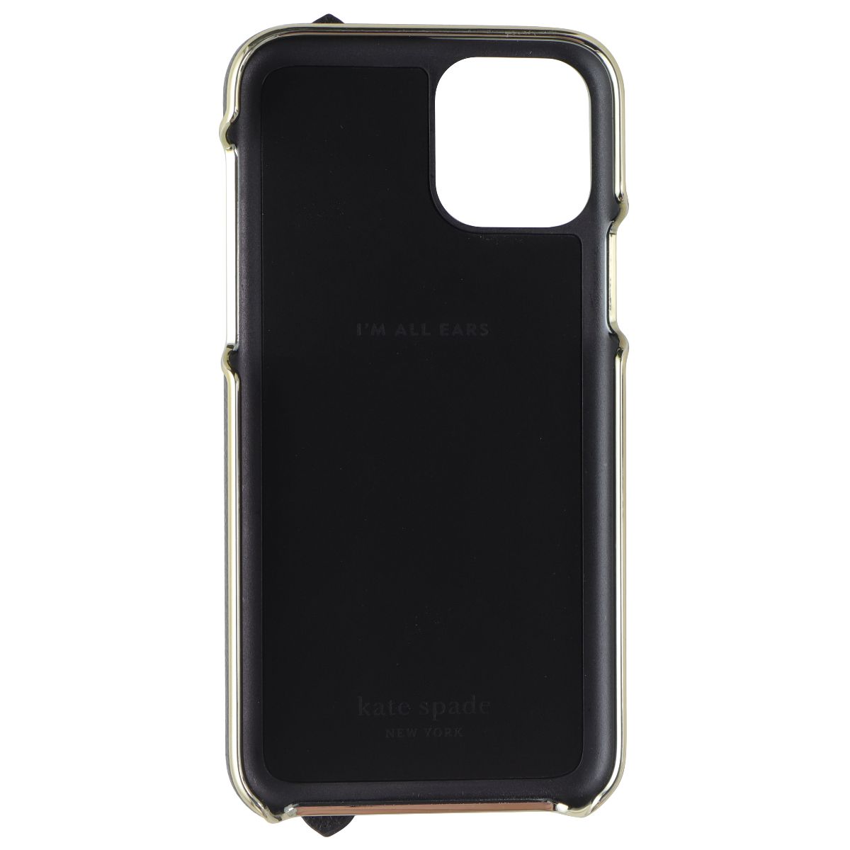 Kate Spade New York Hand Strap Case for Apple iPhone 11 Pro - Black/Gold