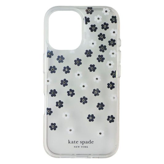 Kate Spade Protective Case for Apple iPhone 16 - Scattered Flowers Cell Phone - Cases, Covers & Skins Kate Spade New York - Simple Cell Bulk Wholesale Pricing - USA Seller