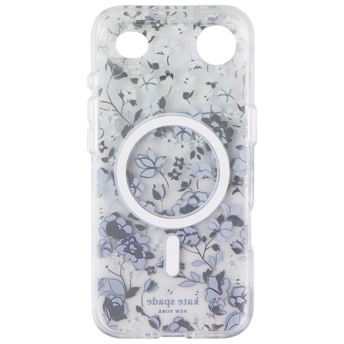 Kate Spade Protective Case (MagSafe) for iPhone 17 Air - Flowerbed Blue Gems