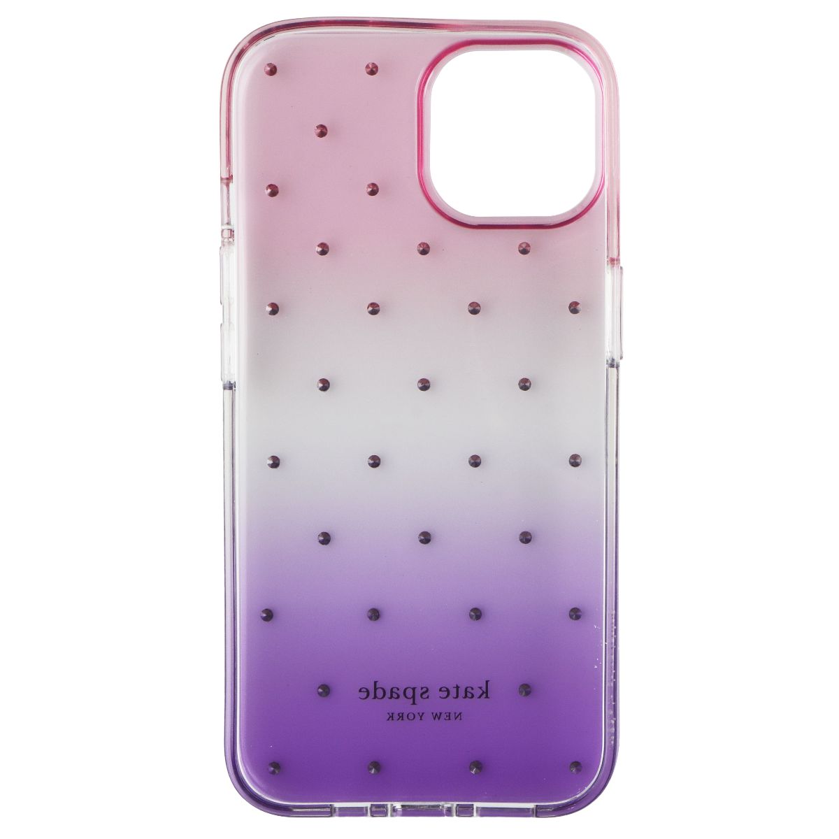 Kate Spade Protective Hardshell Case for Apple iPhone 14 - Ombre Pin Dot Cell Phone - Cases, Covers & Skins Kate Spade - Simple Cell Bulk Wholesale Pricing - USA Seller