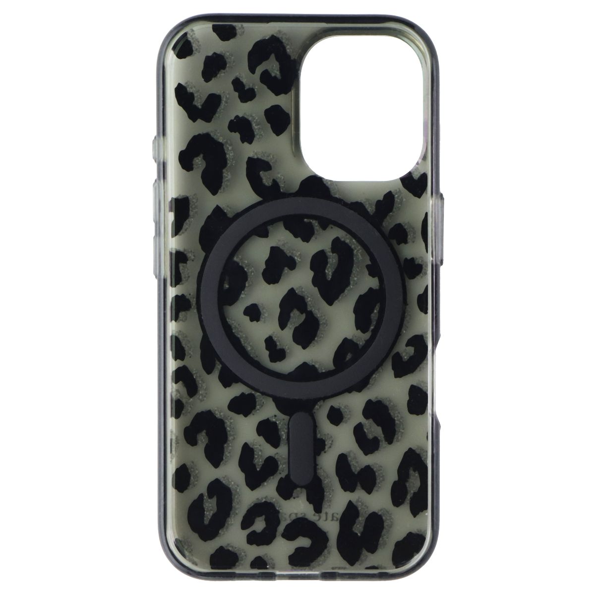 Kate Spade Protective Case for MagSafe for iPhone 16 - Black City Leopard Cell Phone - Cases, Covers & Skins Kate Spade New York - Simple Cell Bulk Wholesale Pricing - USA Seller