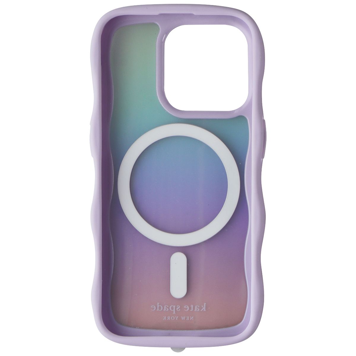 Kate Spade Wavy Series Case for MagSafe for Apple iPhone 15 Pro - Iridescent Cell Phone - Cases, Covers & Skins Kate Spade - Simple Cell Bulk Wholesale Pricing - USA Seller