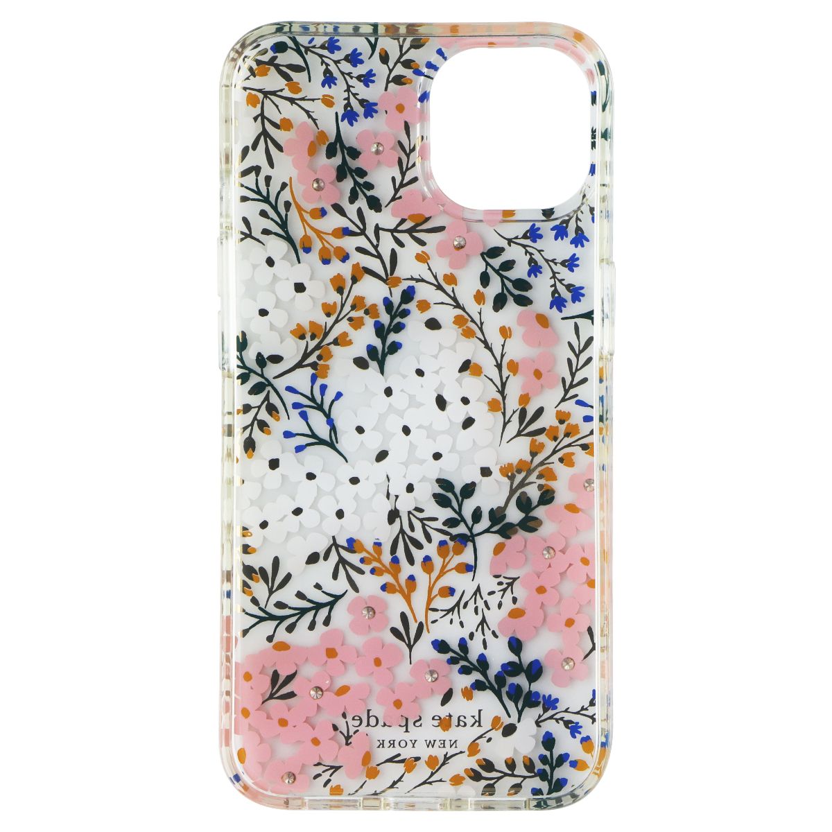 Kate Spade Protective Hardshell Case for Apple iPhone 13 - Multi Floral Cell Phone - Cases, Covers & Skins Kate Spade - Simple Cell Bulk Wholesale Pricing - USA Seller