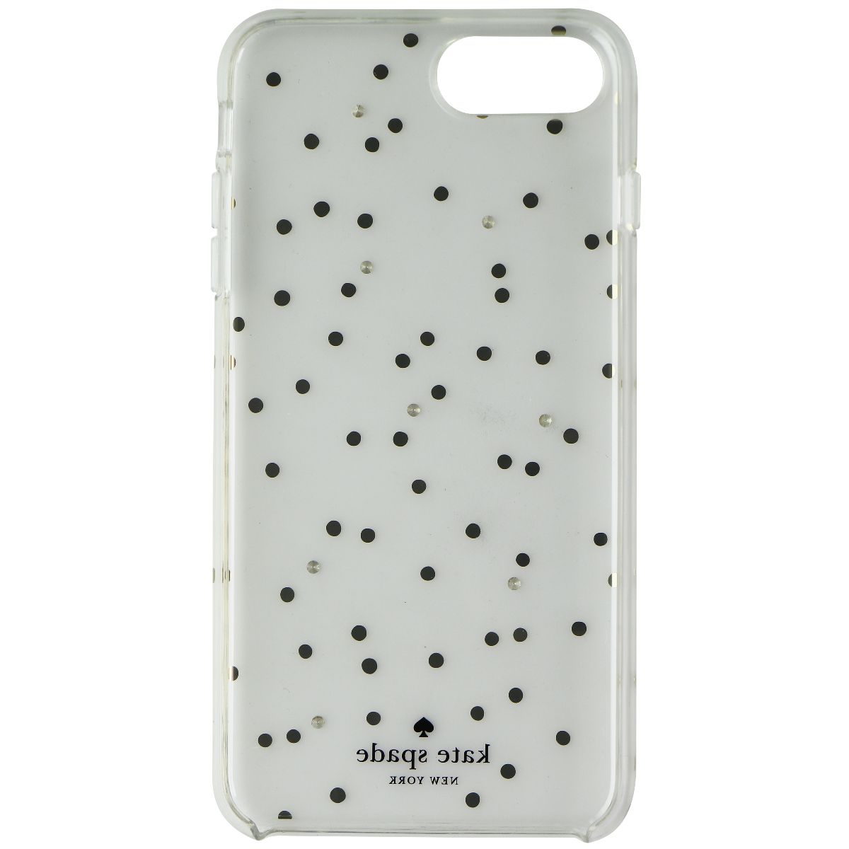 Kate Spade Protective Hardshell Case for iPhone 8 Plus/7 Plus - Gold Dots/Clear Cell Phone - Cases, Covers & Skins Kate Spade New York - Simple Cell Bulk Wholesale Pricing - USA Seller