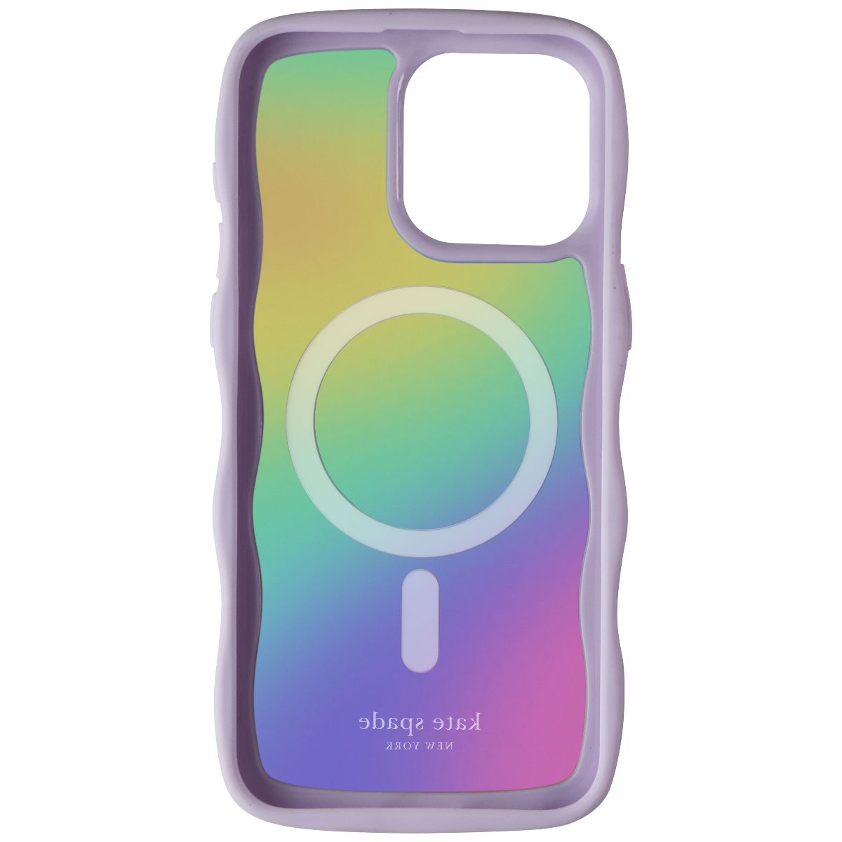 Kate Spade Wavy Case for MagSafe for Apple iPhone 15 Pro Max - Opal Iridescent Cell Phone - Cases, Covers & Skins Kate Spade - Simple Cell Bulk Wholesale Pricing - USA Seller