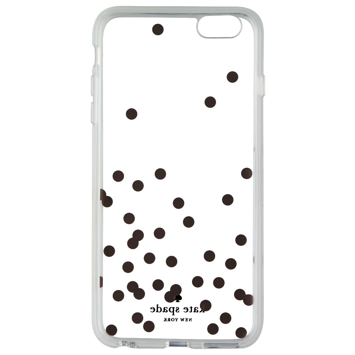 Kate Spade New York Case Cover iPhone 6s Plus 6 Plus - Clear / Rose Gold Dots Cell Phone - Cases, Covers & Skins Kate Spade - Simple Cell Bulk Wholesale Pricing - USA Seller
