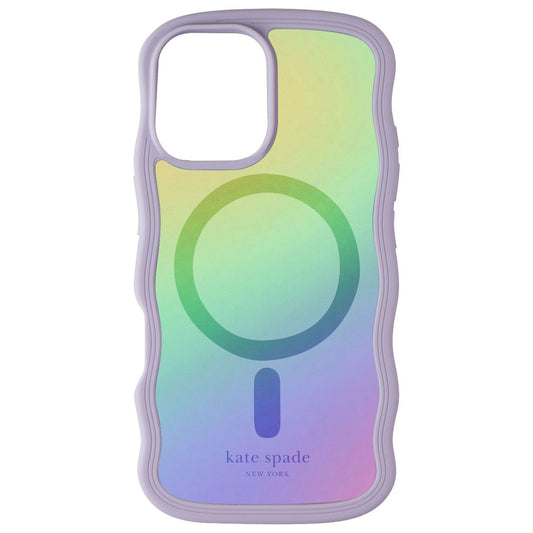 Kate Spade Wavy Series Case for MagSafe for Apple iPhone 16 - Opal Iridescent Cell Phone - Cases, Covers & Skins Kate Spade - Simple Cell Bulk Wholesale Pricing - USA Seller