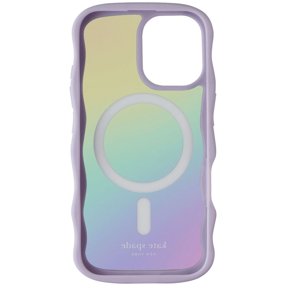 Kate Spade Wavy Series Case for MagSafe for Apple iPhone 16 - Opal Iridescent Cell Phone - Cases, Covers & Skins Kate Spade - Simple Cell Bulk Wholesale Pricing - USA Seller