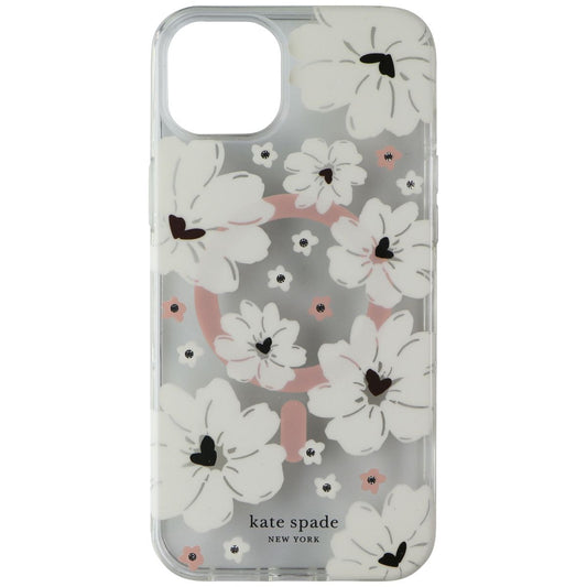 Kate Spade Hardshell Case for MagSafe for Apple iPhone 14 Plus - Classic Peony Cell Phone - Cases, Covers & Skins Kate Spade - Simple Cell Bulk Wholesale Pricing - USA Seller