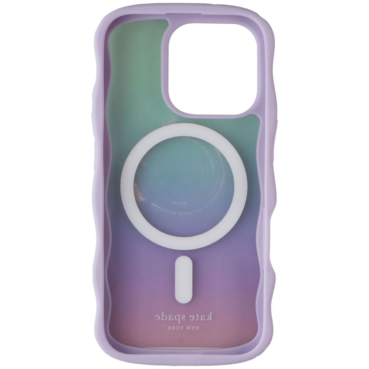 Kate Spade Wavy Case for MagSafe for Apple iPhone 16 Pro - Opal Iridescent Cell Phone - Cases, Covers & Skins Kate Spade - Simple Cell Bulk Wholesale Pricing - USA Seller