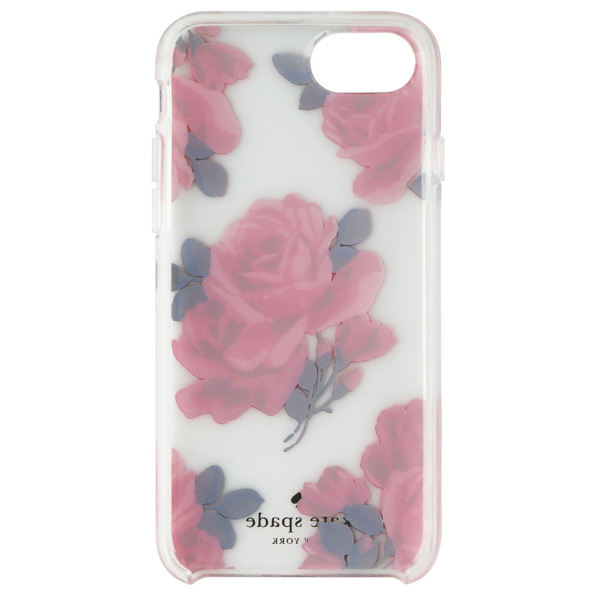 Kate Spade Protective Hardshell Case for Apple iPhone 7 - Clear/Pink Roses Cell Phone - Cases, Covers & Skins Kate Spade New York - Simple Cell Bulk Wholesale Pricing - USA Seller
