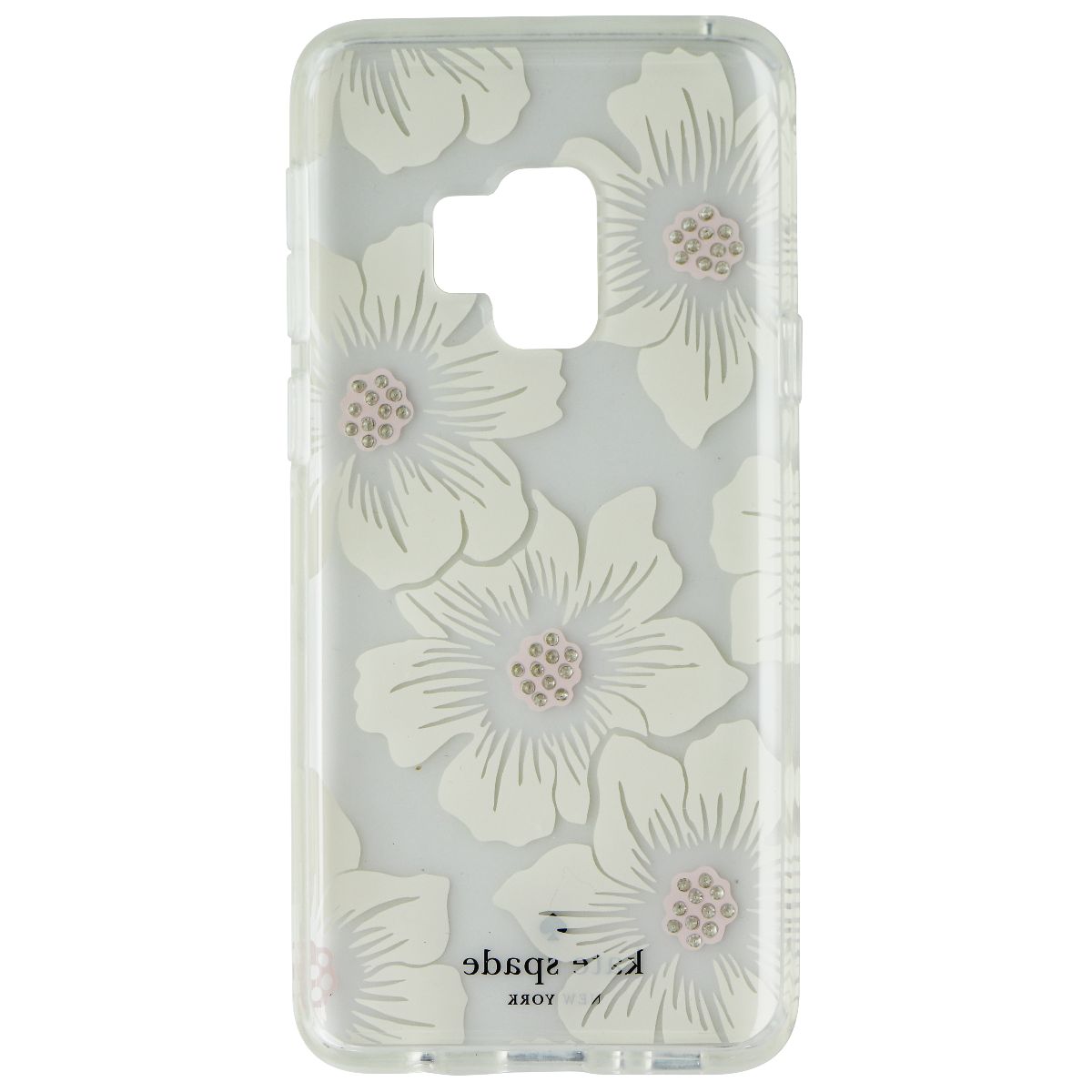 Kate Spade Protective Hardshell Case for Samsung Galaxy S9 - Hollyhock/Clear Cell Phone - Cases, Covers & Skins Kate Spade - Simple Cell Bulk Wholesale Pricing - USA Seller