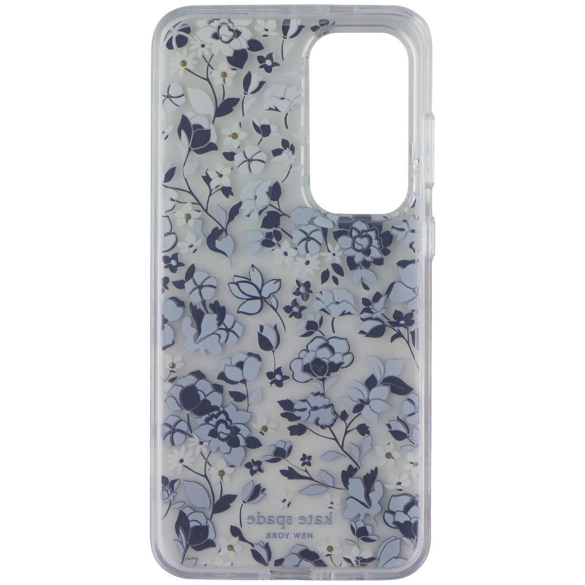 Kate Spade Protective Case for Samsung Galaxy S24 FE - Flowerbed Blue Gems Cell Phone - Cases, Covers & Skins Kate Spade - Simple Cell Bulk Wholesale Pricing - USA Seller