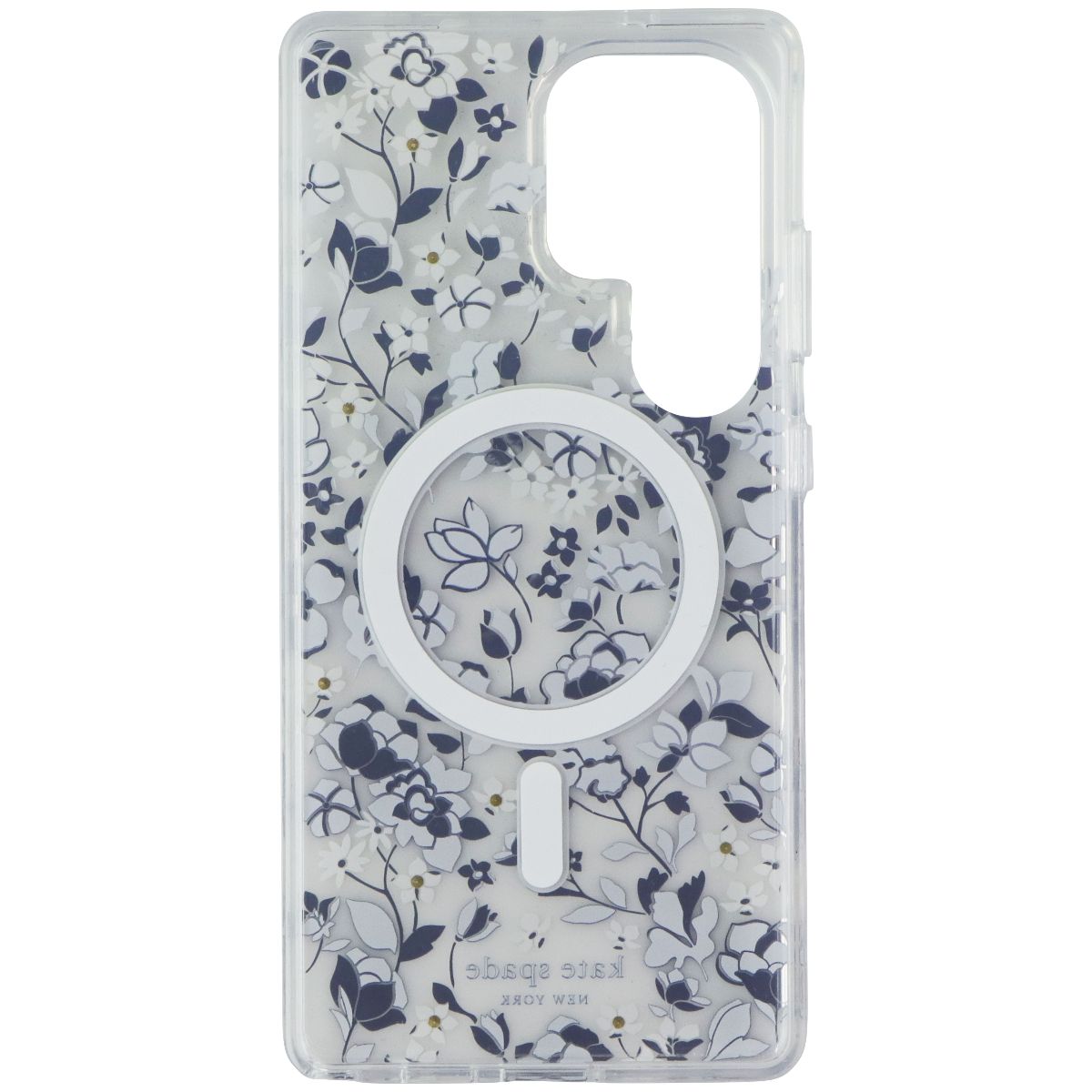 Kate Spade Protective Case for MagSafe - Galaxy S25 Ultra - Flowerbed Blue Gems Cell Phone - Cases, Covers & Skins Kate Spade - Simple Cell Bulk Wholesale Pricing - USA Seller
