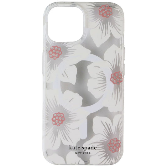 Kate Spade Protective Case for MagSafe for Apple iPhone 16E/15/14/13 - Hollyhock Cell Phone - Cases, Covers & Skins Kate Spade - Simple Cell Bulk Wholesale Pricing - USA Seller