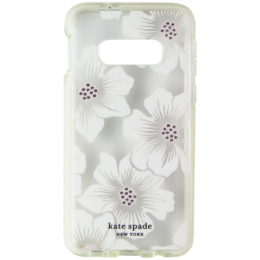 Kate Spade Defensive Hard Case for Galaxy S10e - Hollyhock Floral / Clear Cream Cell Phone - Cases, Covers & Skins Kate Spade - Simple Cell Bulk Wholesale Pricing - USA Seller