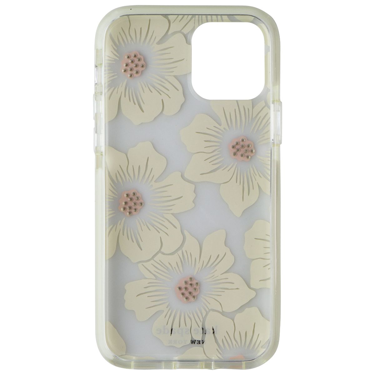 Kate Spade Protective Hardshell Case for Apple iPhone 12 / 12 Pro Hollyhock Cell Phone - Cases, Covers & Skins Kate Spade - Simple Cell Bulk Wholesale Pricing - USA Seller