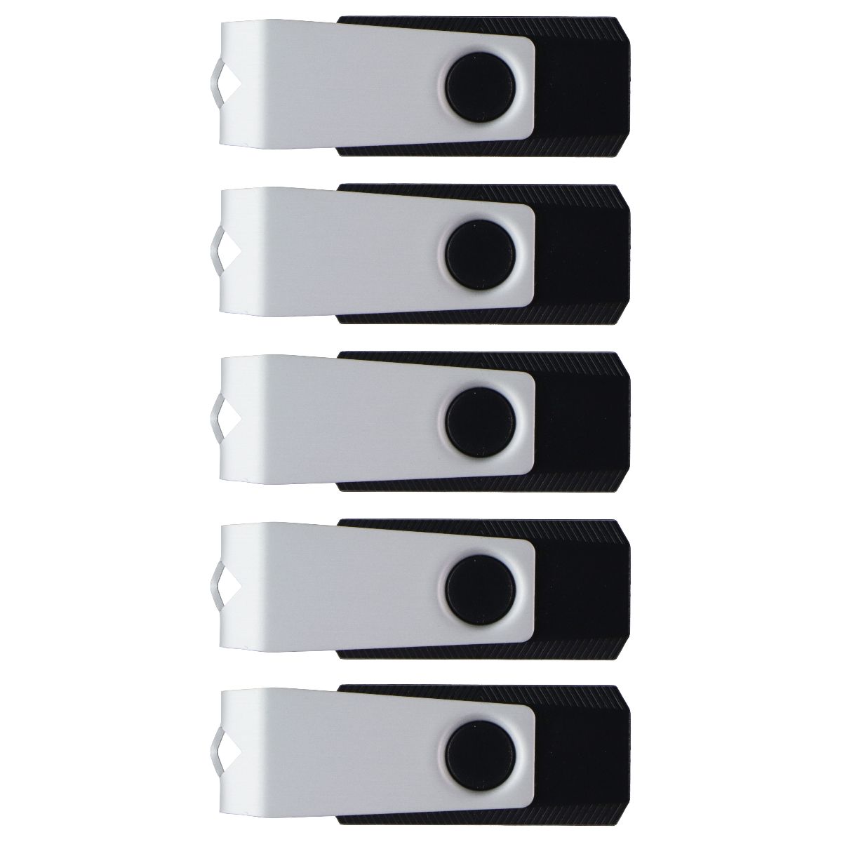 Kexin 3.0 USB Flash Drive - 128GB (5 Pack) - Black Digital Storage - USB Flash Drives Kexin - Simple Cell Bulk Wholesale Pricing - USA Seller