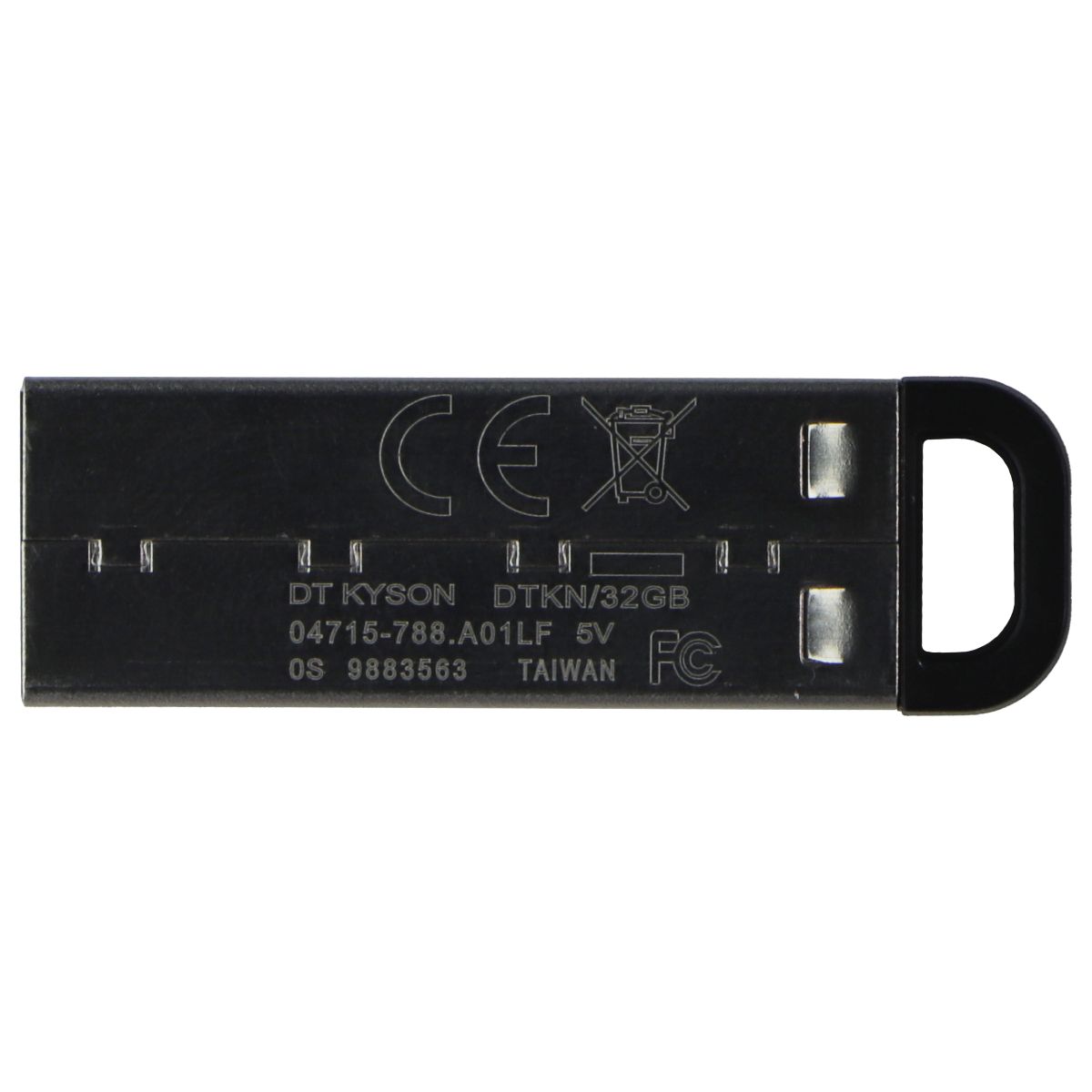 Kingston (32GB) DataTraveler Kyson USB 3.2 Flash Drive - Silver (DTKN/32GB) Digital Storage - USB Flash Drives Kingston - Simple Cell Bulk Wholesale Pricing - USA Seller