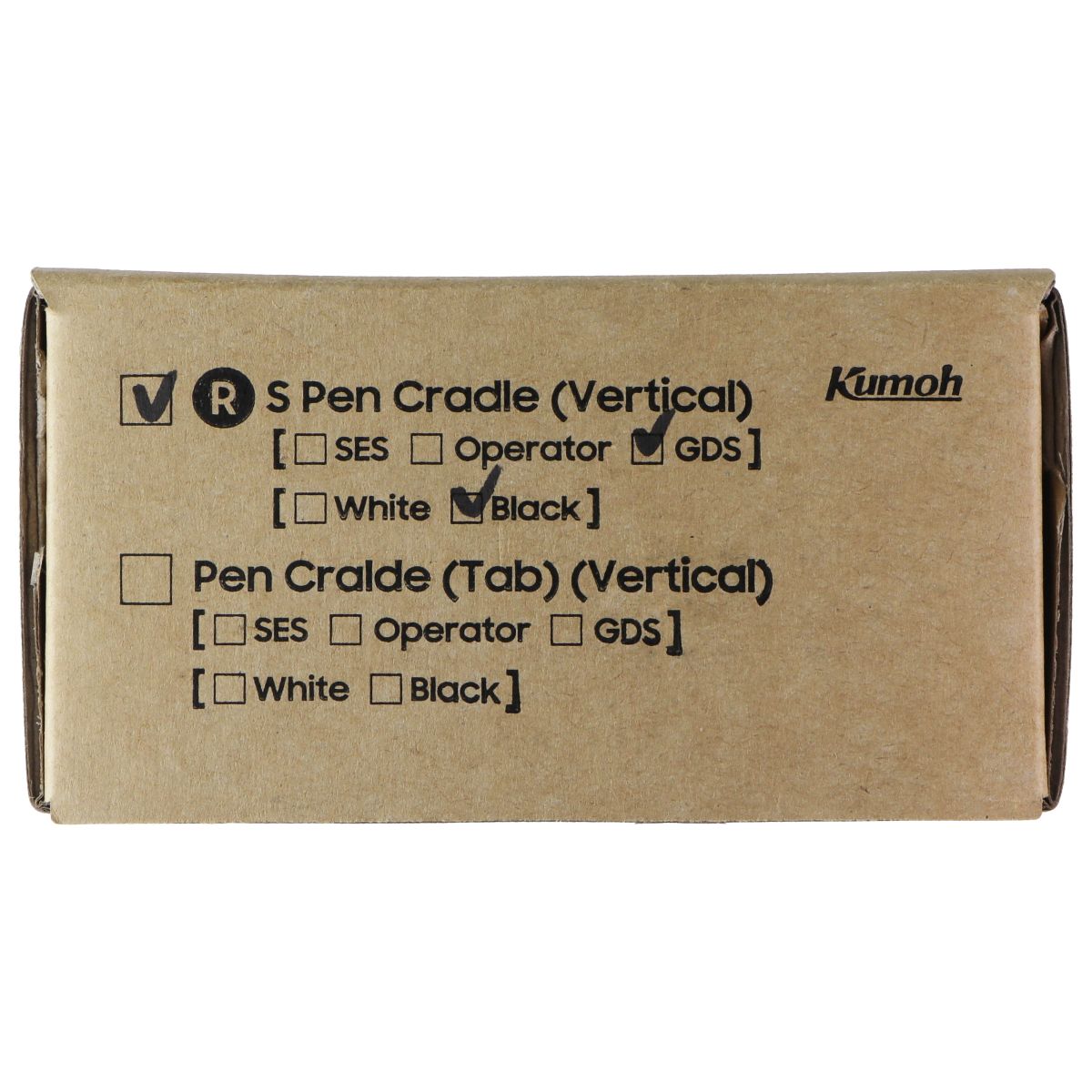 Kumoh S Pen Cradle (Vertical) Desktop Holder - Black (RSCV-220) Cell Phone - Styluses Kumoh - Simple Cell Bulk Wholesale Pricing - USA Seller