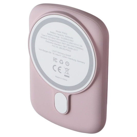 LAUT 5000mAh (19.25Wh/3.85V) Power Charge Handy Power Bank - Pink (PW02) Cell Phone - Chargers & Cradles Laut - Simple Cell Bulk Wholesale Pricing - USA Seller