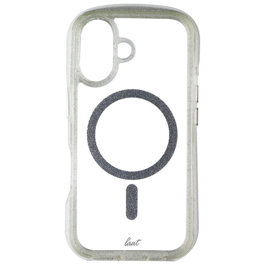 LAUT Aero Sparkle Series Case for MagSafe for Apple iPhone 16 - Crystal Silver Cell Phone - Cases, Covers & Skins Laut - Simple Cell Bulk Wholesale Pricing - USA Seller