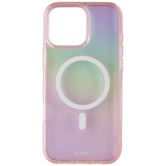 Laut Holo Pink Series Case for MagSafe for iPhone 16 Pro Max - Pink/Iridescent Cell Phone - Cases, Covers & Skins Laut - Simple Cell Bulk Wholesale Pricing - USA Seller