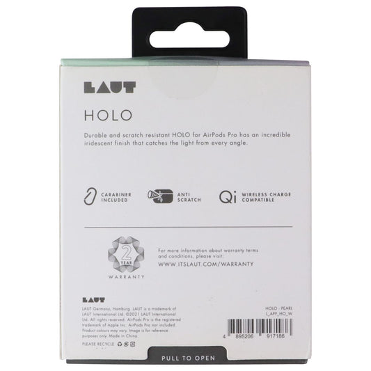 LAUT Holo Series Case for Apple AirPods Pro (1st Generation) - Pearl Parts & Accessories - Headsets Laut - Simple Cell Bulk Wholesale Pricing - USA Seller
