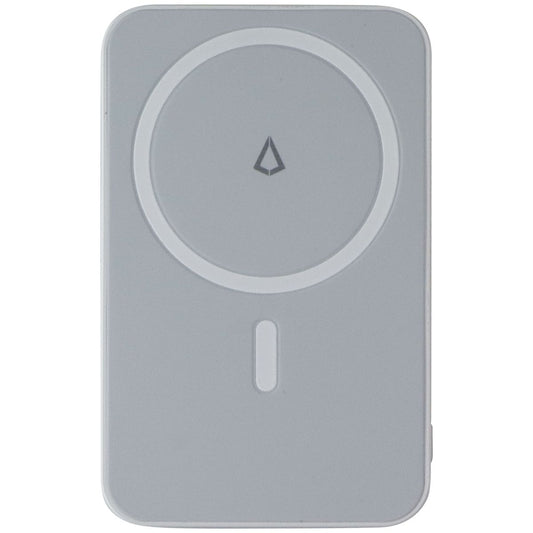 LBT (15W) MagSafe Compatible Wireless Power Bank with Stand (5000 mAH) - White