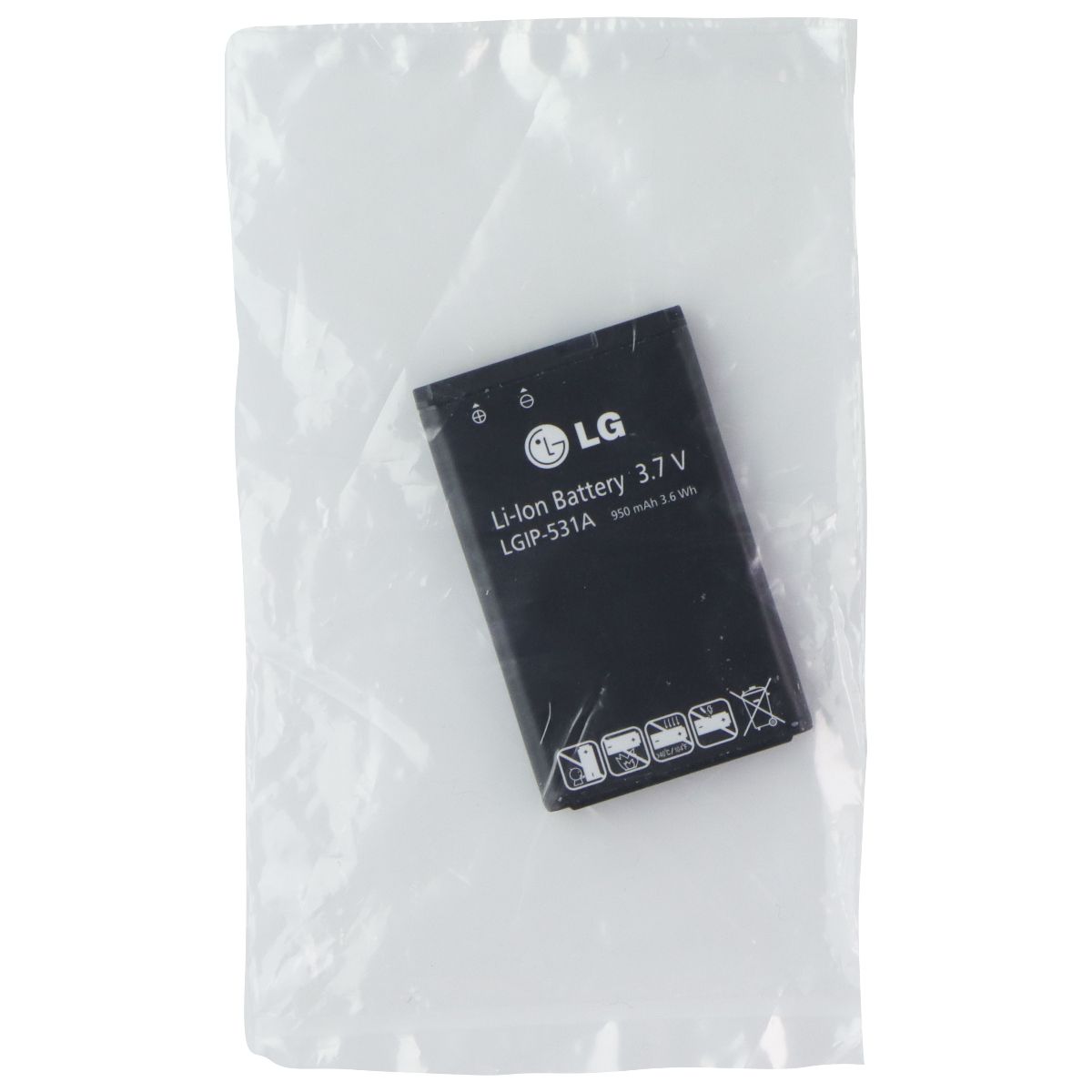 LG Replacement 950mAh OEM Battery (LGIP-531A) for Select LG Cellphones Cell Phone - Batteries LG - Simple Cell Bulk Wholesale Pricing - USA Seller