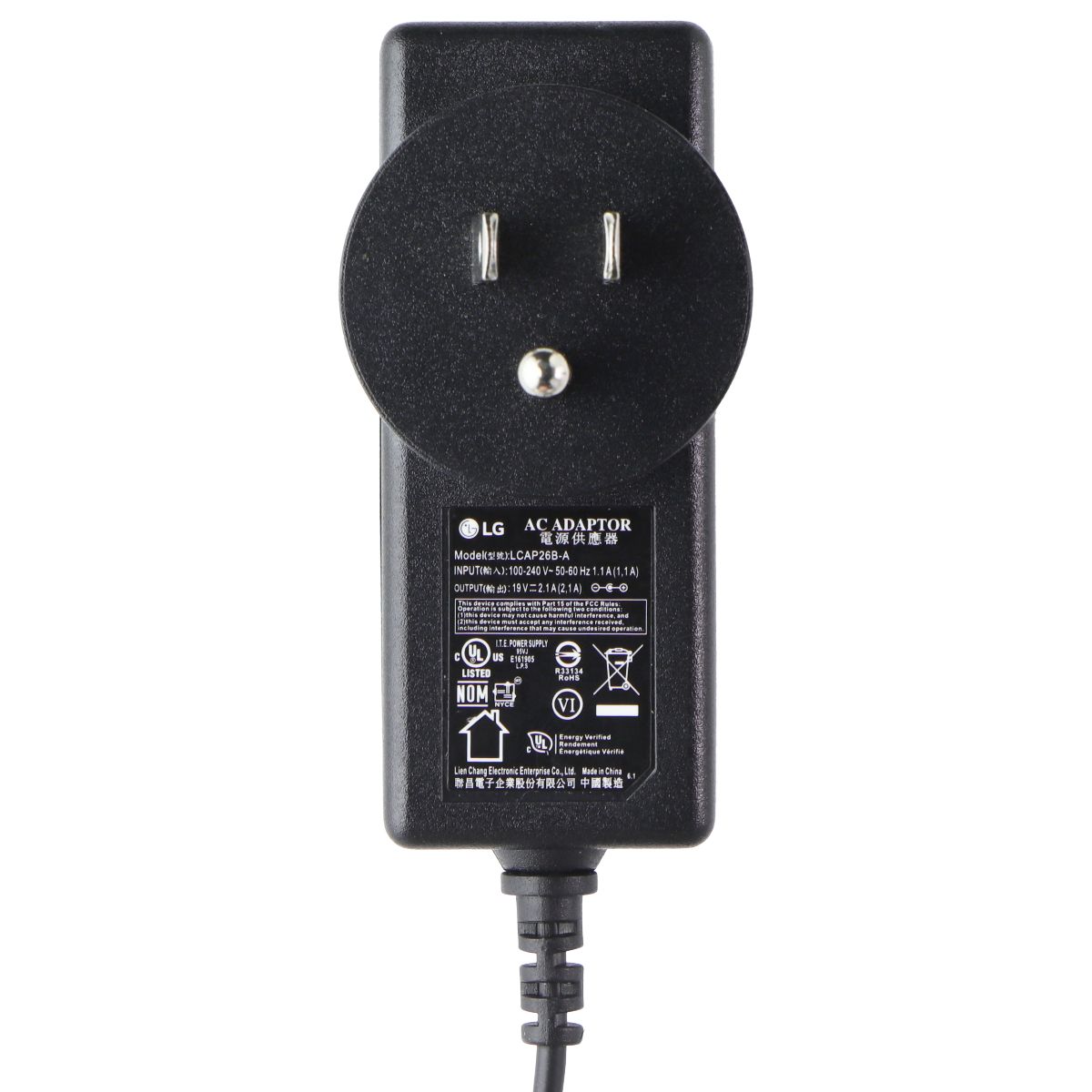 LG (19V / 2.1A) AC/DC Power Adaptor for LG Monitors - EU Plug (LCAP26B-A) Multipurpose Batteries & Power - Multipurpose AC to DC Adapters LG - Simple Cell Bulk Wholesale Pricing - USA Seller